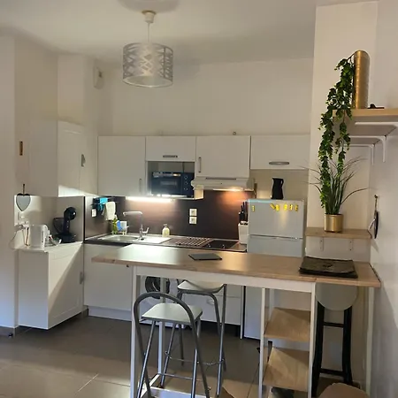 3 Mns De La Avec Jardin Classe 3 Etoiles Apartment